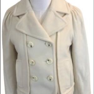 BCBG cream jacket
